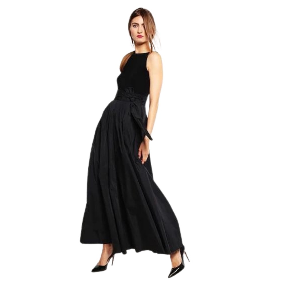 Ralph Lauren Black Taffeta Gown